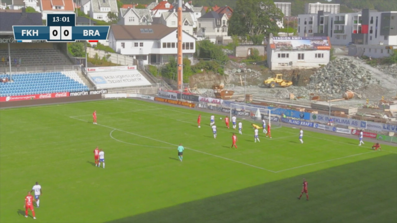 Slik ble treningskampen avgjort